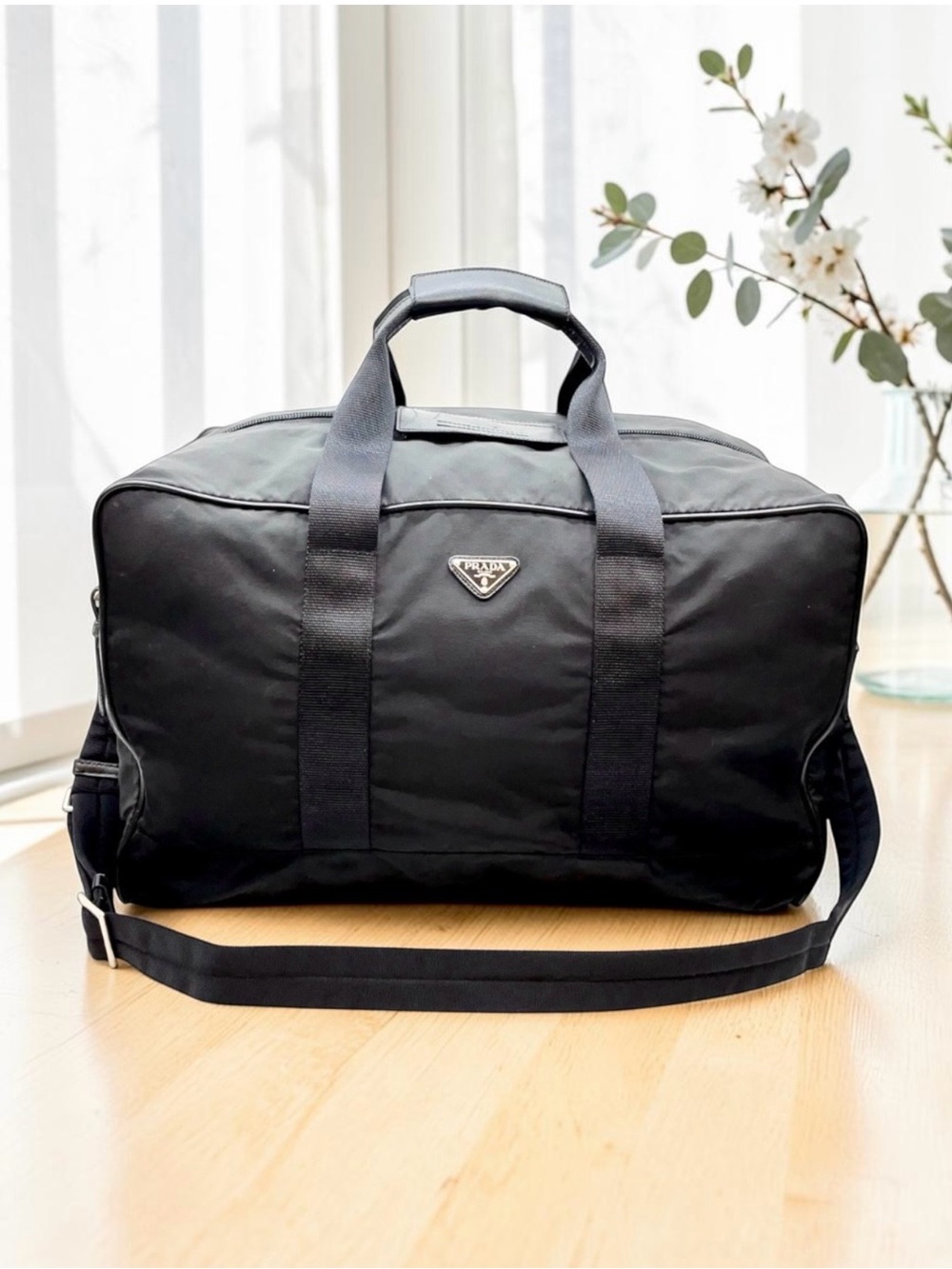 Prada Duffel Bag with Strap